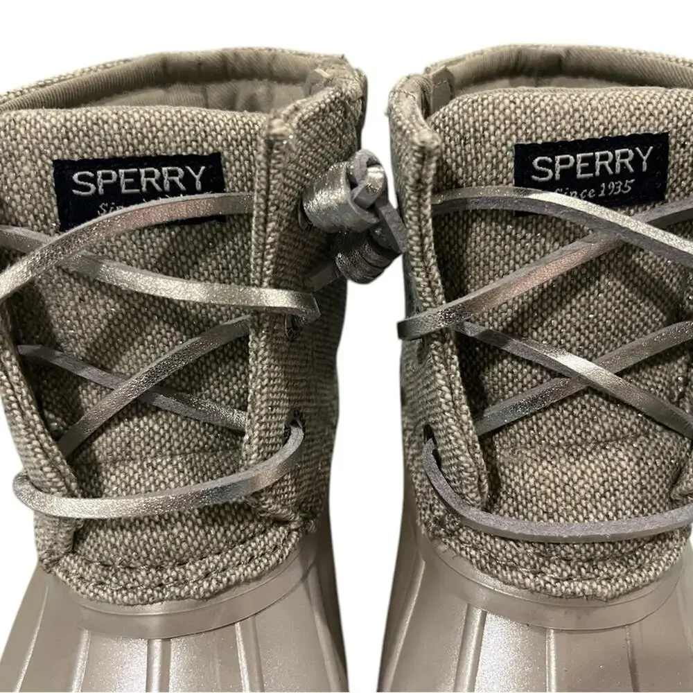 Sperry Waterproof Saltwater Boot Toddler Size 11 New